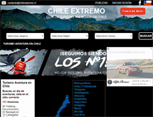 Tablet Screenshot of chileextremo.cl